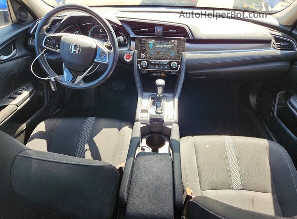 19XFC1F3XME006720 2021 HONDA CIVIC Blue Вид панелі приладів
