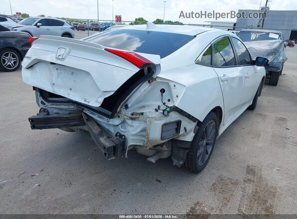 19XFC1F3XME009228 2021 HONDA CIVIC White Задня права чверть
