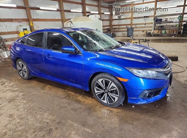 19XFC1F45GE209429 2016 HONDA CIVIC Blue Front right