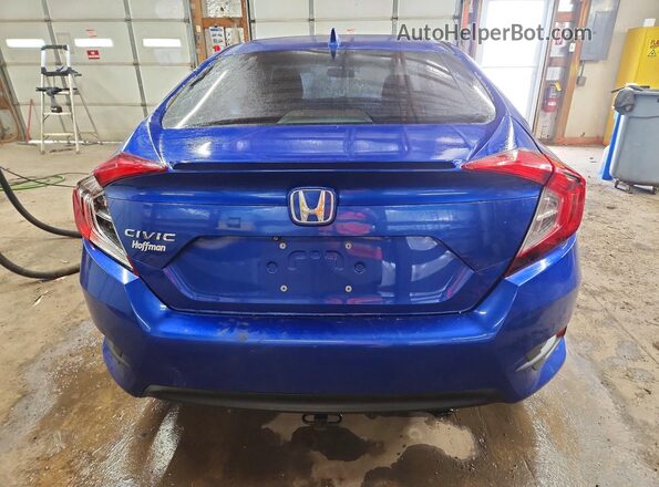 19XFC1F45GE209429 2016 HONDA CIVIC Blue Rear view