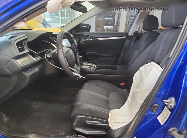 19XFC1F45GE209429 2016 HONDA CIVIC Blue Front interior view