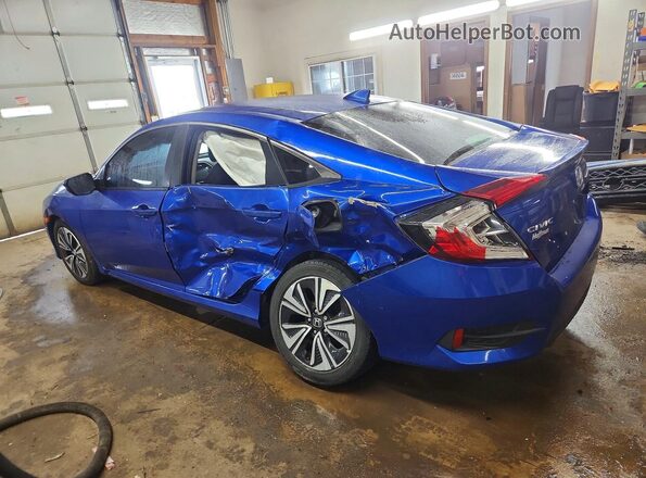 19XFC1F45GE209429 2016 HONDA CIVIC Blue Rear left