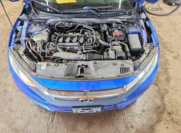 19XFC1F45GE209429 2016 HONDA CIVIC Blue Rear interior view