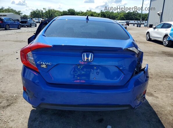 19XFC1F46GE018439 2016 HONDA CIVIC Blue Widok z tyłu