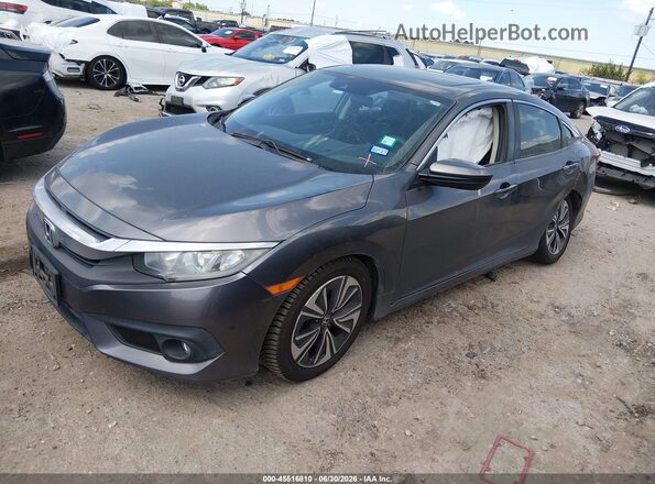 19XFC1F46GE040697 2016 HONDA CIVIC Gray Front left