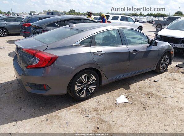 19XFC1F46GE040697 2016 HONDA CIVIC Gray Rear right