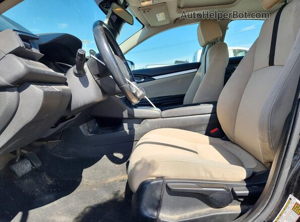 19XFC1F48JE000273 2018 HONDA CIVIC Black Vista interior delantera