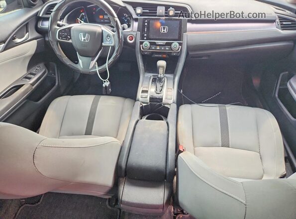 19XFC1F49GE044078 2016 HONDA CIVIC Gray Vista del salpicadero