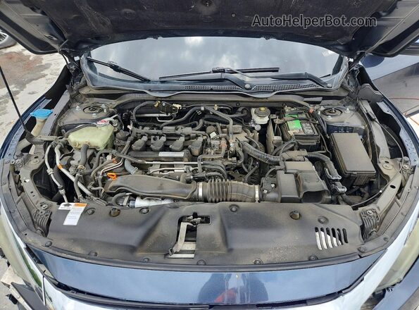 19XFC1F70GE011514 2016 HONDA CIVIC Blue Вид задньої частини салону