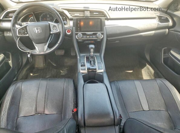 19XFC1F70GE034646 2016 HONDA CIVIC Black Առջևի վահանակի տեսք