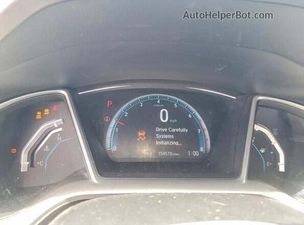 19XFC1F70GE034646 2016 HONDA CIVIC Black Սարքավորումների վահանակի տեսք