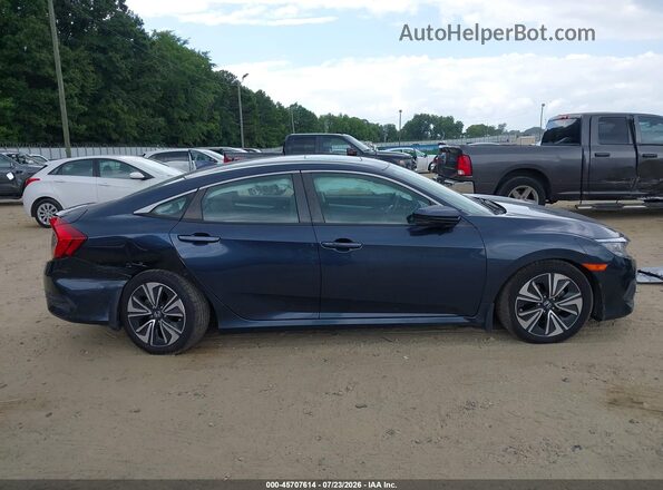 19XFC1F70HE032638 2017 HONDA CIVIC Gray უკანა სალონის ხედი