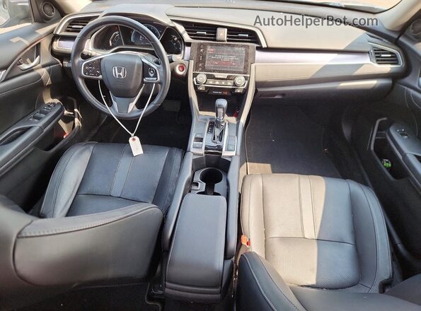 19XFC1F70HE200200 2017 HONDA CIVIC Silver წინა პანელის ხედი