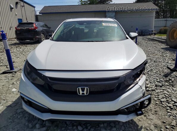 19XFC1F70KE004037 2019 HONDA CIVIC Белый Вид спереди
