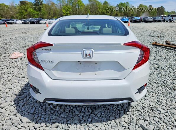 19XFC1F70KE004037 2019 HONDA CIVIC Белый Вид сзади