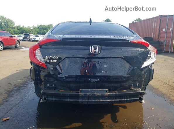 19XFC1F70ME013470 2021 HONDA CIVIC Black უკანა ხედი