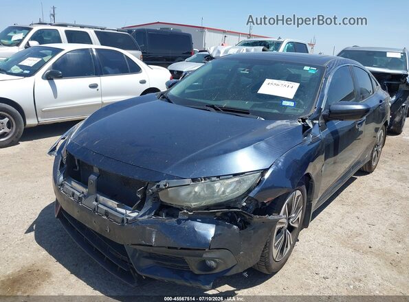 19XFC1F71GE020495 2016 HONDA CIVIC Gray Widok z przodu