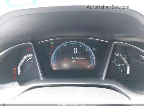 19XFC1F71GE020495 2016 HONDA CIVIC Gray Widok tylnych siedzeń