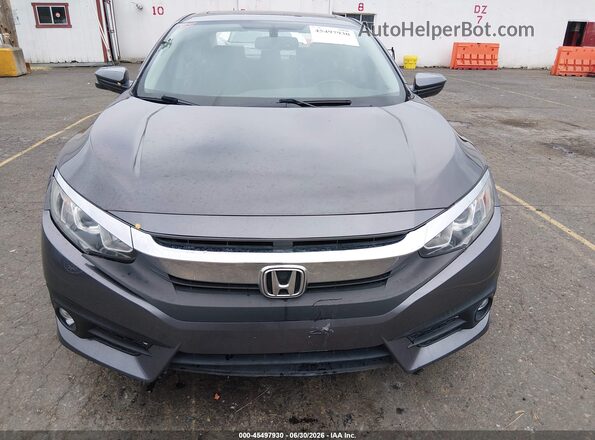 19XFC1F71HE210976 2017 HONDA CIVIC Gray Widok zestawu wskaźników