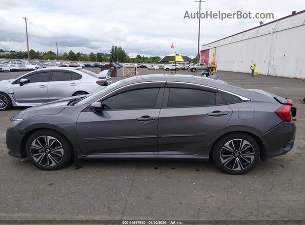 19XFC1F71HE210976 2017 HONDA CIVIC Gray Widok wnętrza 360 stopni