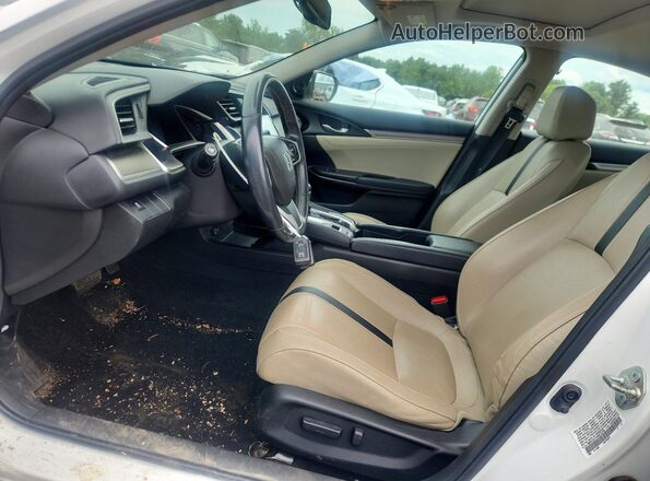 19XFC1F71HE213795 2017 HONDA CIVIC White წინა სალონის ხედი