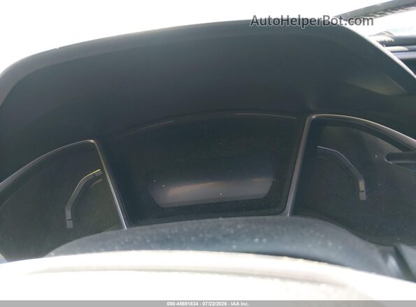 19XFC1F71KE014270 2019 HONDA CIVIC White უკანა სავარძლების ხედი