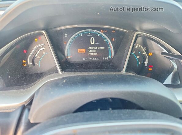 19XFC1F71ME004311 2021 HONDA CIVIC Синий Вид щитка приборов
