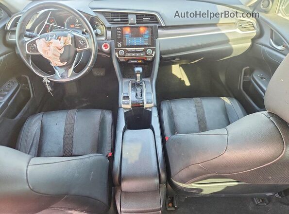 19XFC1F71ME004311 2021 HONDA CIVIC Синий Вид панели приборов