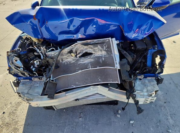 19XFC1F71ME004311 2021 HONDA CIVIC Синий Вид задней части салона