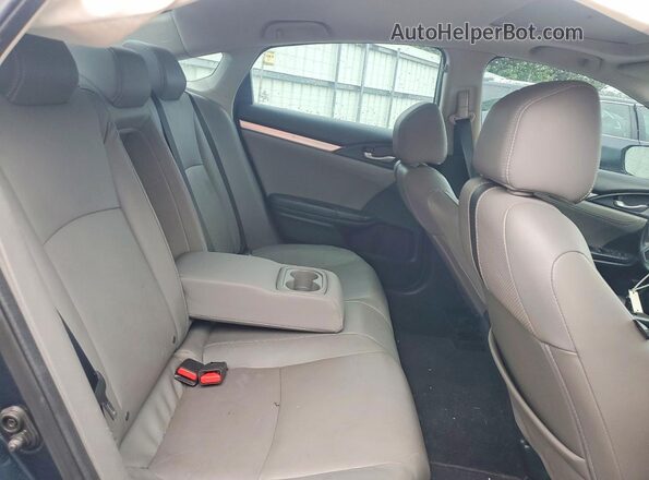19XFC1F72GE034468 2016 HONDA CIVIC Blue Widok tylnych siedzeń