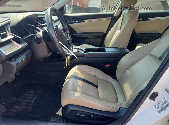 19XFC1F72GE211357 2016 HONDA CIVIC White Vista interior delantera