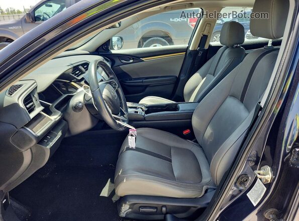 19XFC1F72KE202974 2019 HONDA CIVIC Gray Vista interior delantera