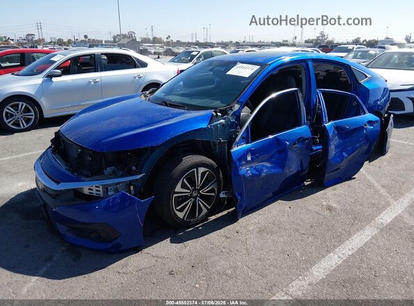 19XFC1F73GE204241 2016 HONDA CIVIC Blue Przód lewy