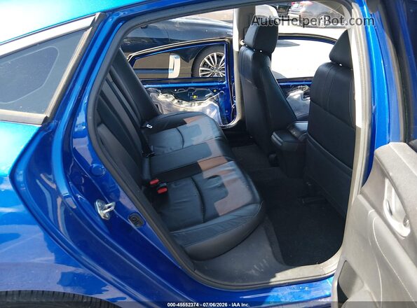 19XFC1F73GE204241 2016 HONDA CIVIC Blue Widok naklejki z numerem VIN