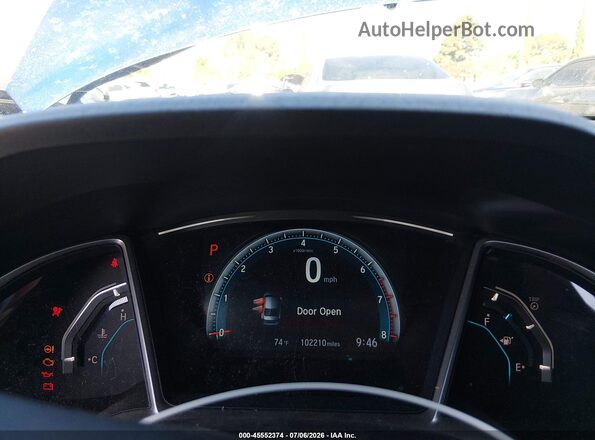 19XFC1F73GE204241 2016 HONDA CIVIC Blue Widok tylnych siedzeń