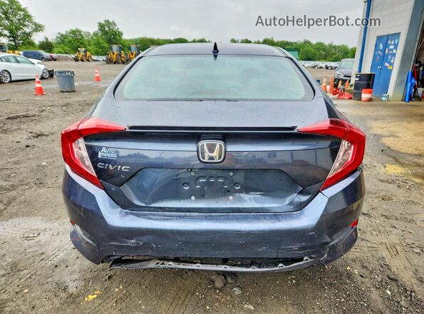 19XFC1F73HE209778 2017 HONDA CIVIC Black Widok z tyłu