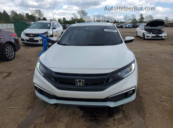 19XFC1F73KE002962 2019 HONDA CIVIC White Вид спереду