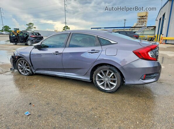19XFC1F73KE010978 2019 HONDA CIVIC Gray Rear left