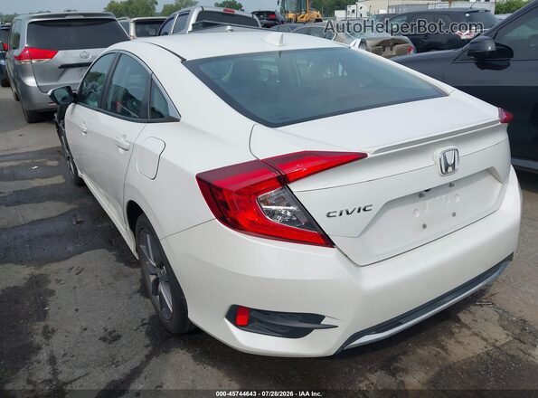 19XFC1F73KE011970 2019 HONDA CIVIC White Հետևի ձախ