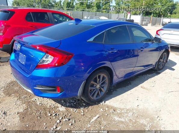 19XFC1F73LE001022 2020 HONDA CIVIC Синий Задняя правая четверть