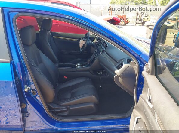 19XFC1F73LE001022 2020 HONDA CIVIC Синий Вид салона спереди