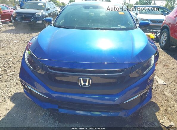 19XFC1F73LE001022 2020 HONDA CIVIC Синий Вид спереди