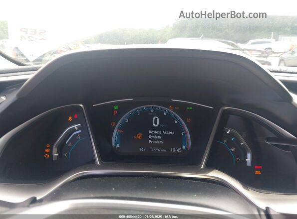 19XFC1F73LE004650 2020 HONDA CIVIC White Հետևի նստատեղերի տեսք