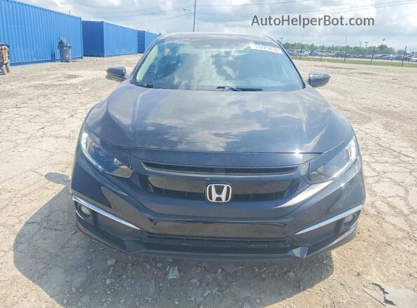 19XFC1F73LE015745 2020 HONDA CIVIC Черный Вид спереди