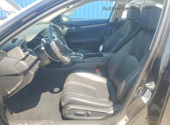 19XFC1F73LE015745 2020 HONDA CIVIC Черный Вид салона спереди