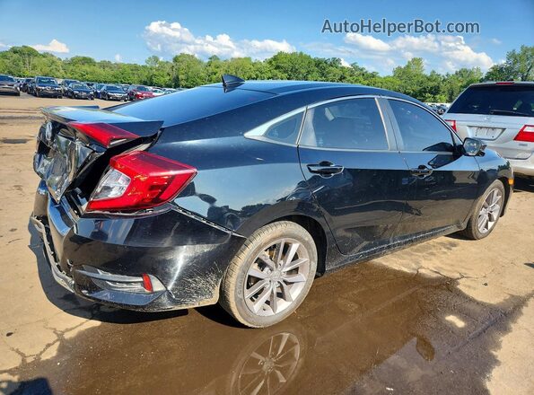 19XFC1F73LE204217 2020 HONDA CIVIC Black უკანა მარჯვენა