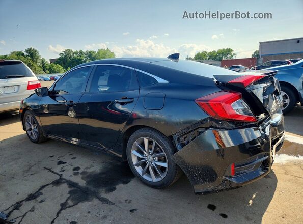 19XFC1F73LE204217 2020 HONDA CIVIC Black უკანა მარცხენა