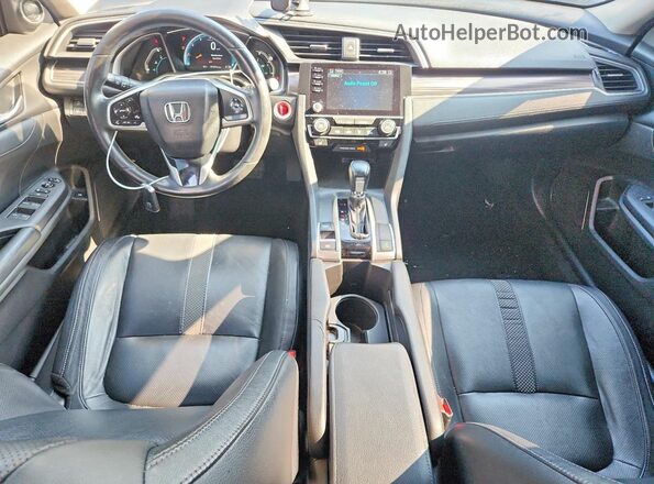 19XFC1F73LE204217 2020 HONDA CIVIC Black წინა პანელის ხედი