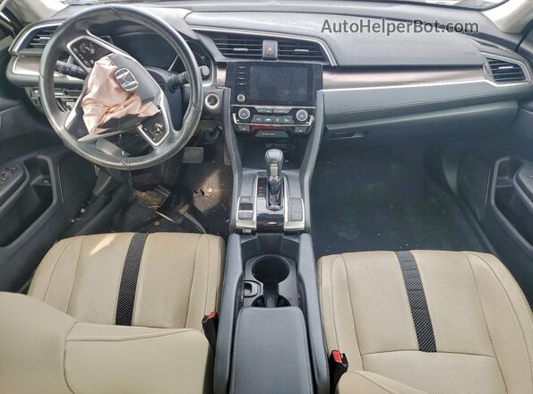 19XFC1F74LE023627 2020 HONDA CIVIC White Widok deski rozdzielczej