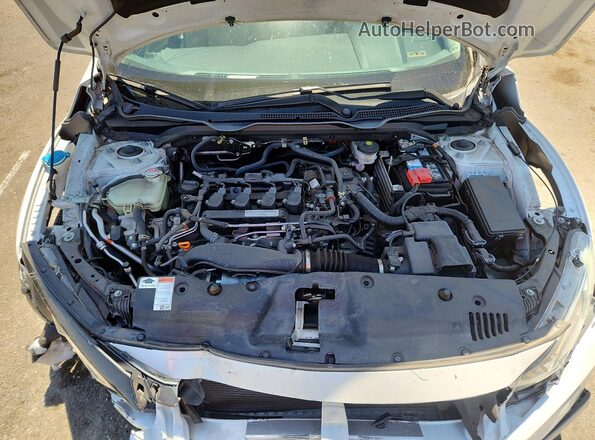 19XFC1F74LE212259 2020 HONDA CIVIC White უკანა სალონის ხედი